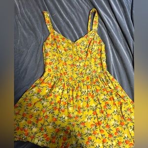 Floral Summer Casual Mini Romper